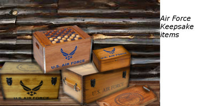 Air Force Military keepsake items | The Whisperwood Collection