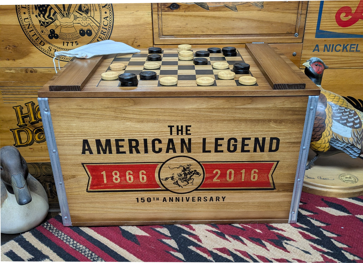 6B-761 WINCHESTER AMERICAN LEGEND 150TH ANNIVERSARY CHECKERBOARD