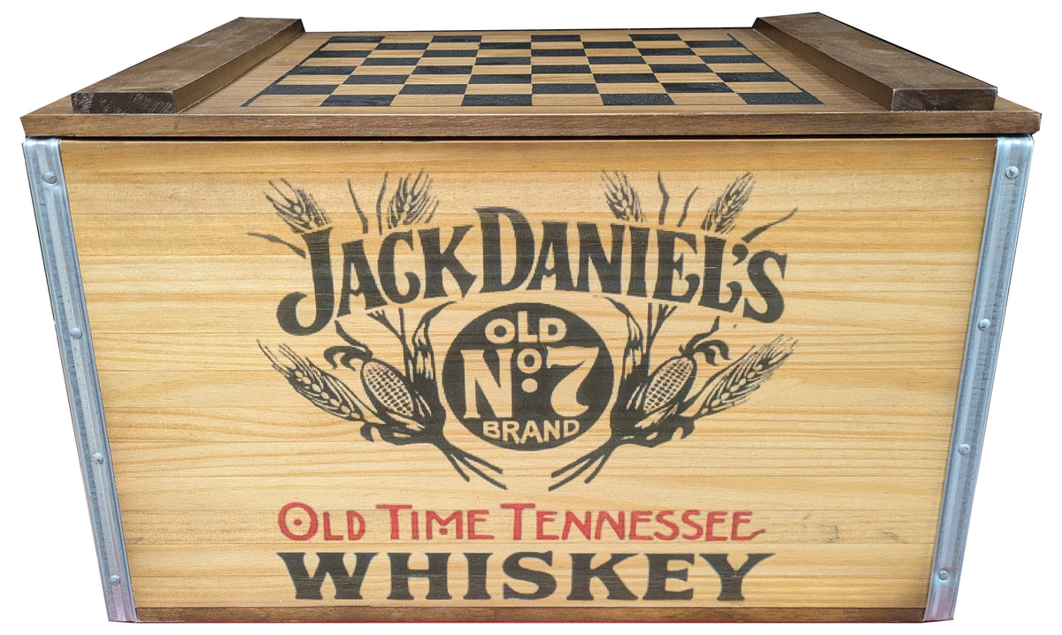 6B-JDAN JACK DANIELS OLD NO 7 CHECKERBOARD BOX – THE WHISPERWOOD