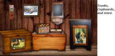Trunks, Cupboards, and more | The Whisperwood Collection