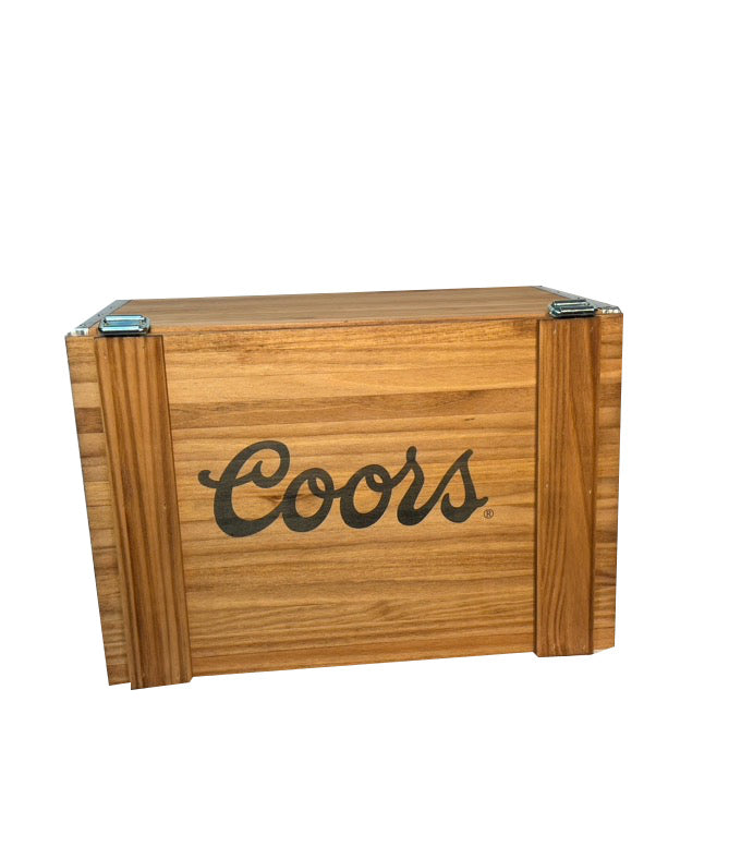 Coors ヴィンテージ木製ボックス 1070 Coors Beer Crate - Stain only – THE WHISPERWOOD COLLECTION