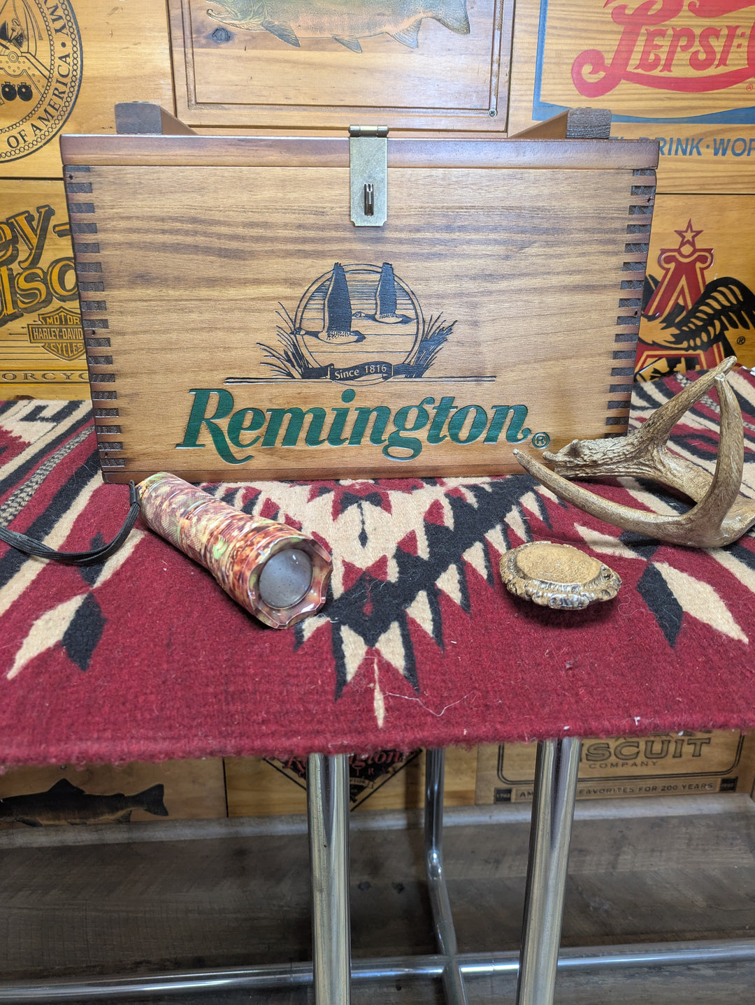 54025 Remington Ammo Box 16 x 10 x 10 – THE WHISPERWOOD COLLECTION
