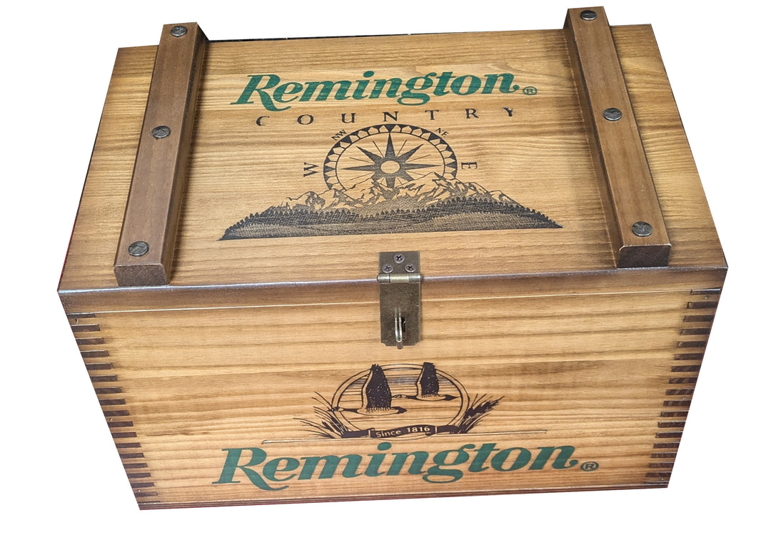 54025 Remington Ammo Box 16 x 10 x 10 – THE WHISPERWOOD COLLECTION