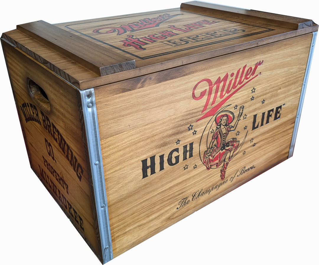55070 MILLER HIGH LIFE GIRL IN THE MOON BEER CRATE – THE