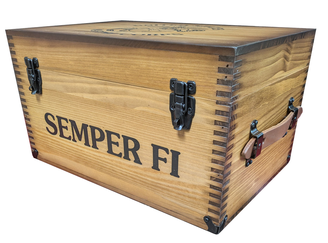 MARINE CORPS KEEPSAKE BOX | The Whisperwood Collection – THE
