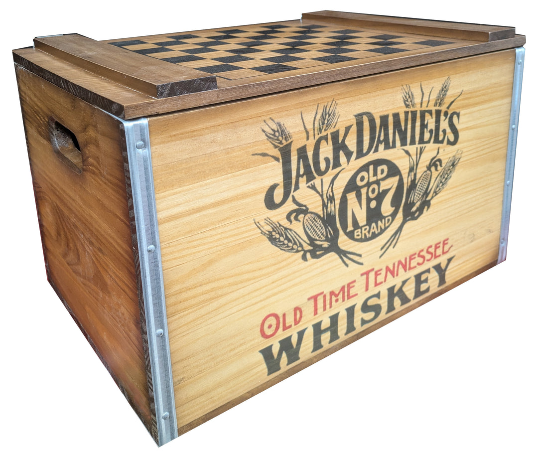 USA Jack Daniel's wooden box ジャックダニエル 木箱 6B-