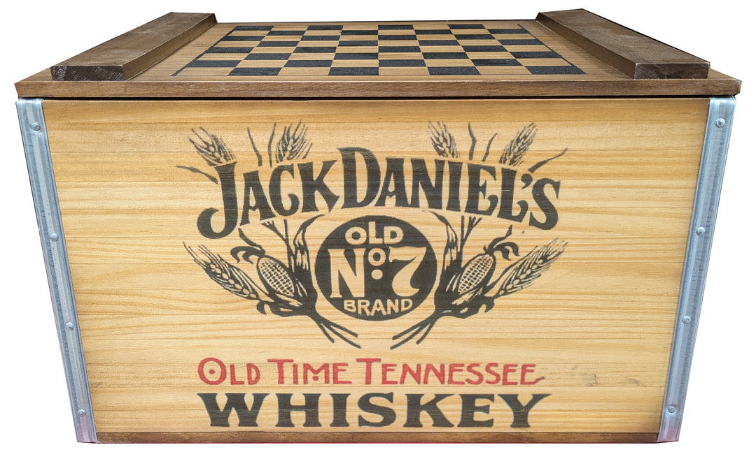 6B-JDAN JACK DANIELS OLD NO 7 CHECKERBOARD BOX – THE WHISPERWOOD