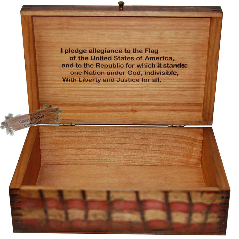 3-F FLAG DESK BOX – THE WHISPERWOOD COLLECTION