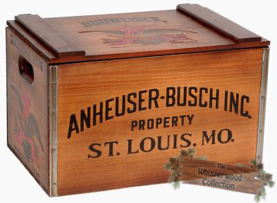 Anheuser-Busch Vintage Beer Crate - Large